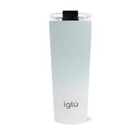 iglu Reusable Coffee Cup | Thermal Insulated Stainless Steel Travel Mug with Lid | Double Walled - Great for Hot & Cold Drinks | His & Hers Premium Eco-Friendly Gift (Alaska, 20oz)