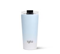 iglu Reusable Coffee Cup | Thermal Insulated Stainless Steel Travel Mug with Screw Lid | Leakproof & Double Walled - Great for Hot & Cold Drinks | His & Hers Premium Eco-Friendly Gift (Alaska, 16oz)