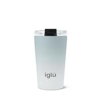 iglu Reusable Coffee Cup | Thermal Insulated Stainless Steel Travel Mug with Screw Lid | Leakproof & Double Walled - Great for Hot & Cold Drinks | His & Hers Premium Eco-Friendly (Alaska, 12.5oz)