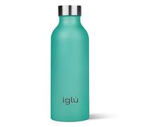 iglu Reusable Water Bottles | Premium Double Walled Stainless Steel | 500ml Vacuum Insulated Bottle | 24 Hours Cold & 12 Hours Hot | Sweatproof & BPA Free | Great His & Her Eco Gift (Ocean Teal)