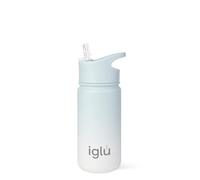 iglu Reusable Water Bottles | Premium Double Walled Stainless Steel | Vacuum Insulated | 24 Hours Cold & 12 Hours Hot | Sweatproof & BPA Fre | Great Eco-Friendly Gifte (Alaska, 450 ml)