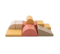 IGLU Soft Play Adventurer 8-Piece Indoor Climbing Set (Pastel Autumn)