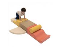 IGLU Soft Play Explorer Set 6-Piece Indoor Climber (Pastel Autumn)