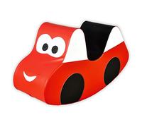IGLU Soft Play Ride on Rocking Toy Car Foam Shape Rocker for 2 to 5 year olds (Red)