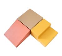 IGLU SOFT PLAY Set of 3 Foam Blocks for Baby Soft Giant Foam (Pastel Autumn)