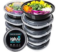 Igluu Meal Prep Containers Reusable (10 Pack) 1 Compartment - 828ml/28oz