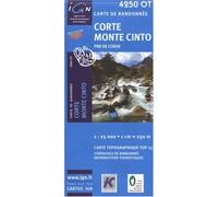 IGN 4250OT Corte, Monte Cinto Weatherproof Map