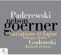 Nelson Goerner – Paderweski: Variations Et Fugue – CD