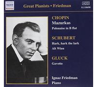 Ignaz Friedman - CHOPIN: Mazurkas