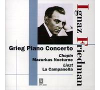 Ignaz Friedman - Friedman : Grieg Piano Concerto