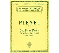 Ignaz Pleyel Six Little Duets For Violin And Piano Op.8 Vln