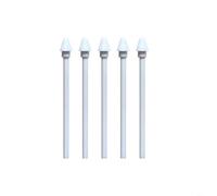 Igniport Pack of 5 Replacement Tips Made of ABS for Samsung Galaxy Tab S11/S11 Ultra Stylus, 2.7 cm Felt Pen Tips with Tools, Black / White