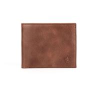 Ignis Craft Leather RFID Blocking Minimalist Bifold, Ultra-Thin Design Wallet for Men, Genuine Leather Card Holder with Secure Sleeves, Soloist Jasper, Minimal Leather Wallet