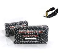 Ignite 2x 12" BENT VALVE Inner Tubes - 12 1/2" - Children Bikes/Pram/Buggy/Pushchair