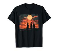 Ignite The Night with a Witch and Walpurgis Bonfire T-Shirt