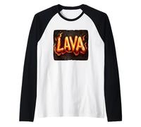 Ignite The Room with This Lava Speech Costume Raglan Baseball Tee