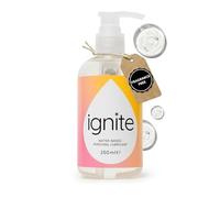 Ignite Water Based Lube Gel 250ml | Fragrance Free, pH-Balanced Lube Water Based Unflavoured | Paraben Free, Vegan & Condom Friendly | Non Sticky & Non Staining Water Based Lubricant for Men & Women