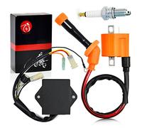 Igniter CDI Box and Ignition Coil For Yamaha Big Bear 350 YFM350FW 4x4 1990-1994 3HN-85540-10-00