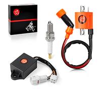 Igniter CDI BOX and Ignition Coil For Yamaha Timberwolf 250 YFB250 FW 4x4 1994-2000 Bear Tracker 250 YFM250 1999-2000 4BD-85540-10-00