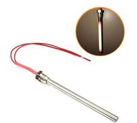 Igniter Hot Rod 220V For Wood Pellet Heating Tube, Explosion Proof Stainless Steel Fireplace Grill Stove Heating Replacement Part(150 * 10mm)