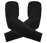IGNITEX Gaming Arm Sleeves - Gaming Sleeve for PC Gamers - Gaming Compression Sleeves - Gaming Arm Sleeve for E-Sports, Black - 2 Pcs, One size