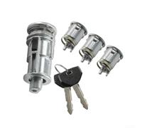Ignition and Door Lock Cylinder Set with Two Functional Keys for Jeep For Cherokee TJ 1997-2001 Direct OEM Interchange for 5003843AB 68001713AA