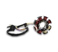 Ignition barrel and key 8 Poles Coil Ignition Magneto Stator For GY6 49cc 50cc 110cc 125cc 150cc 139QMB 147QMD 152QMI 157QMJ Scooter Moped Dirt Bike