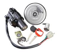 Ignition Barrel And Key Compatible With CB600F For CB600F2Y For Hornet 600 2000-2002 Motorcycle Ignition Switch Set Starter Switch Lock Key Set OEM:35010-MBZ-D01