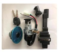 Ignition barrel and key For 3KJ For JOG 50 Lock Ignition Key Switch Set Seat Kit For Chinese QJ For Keeway Scooter Spare Part
