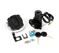 Ignition Barrel And Key For Kawasaki For Ninja 650 Z650 EX650 2017 2018 2019 2020 2021 2022 2023 Motorcycle Ignition Switch Fuel Gas Cap Seat Lock Key Set Motorcycle Ignition Lock