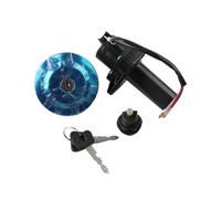 Ignition barrel and key Motorcycle Ignition Switch Start Key Lock Fuel Tank Cap Seat Door For YBR125 YB125 YBR150 YS150 XTZ125
