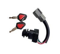 Ignition barrel and lock Fit For Kubota U15 U30 Ignition Switch KX155 KX161 KX163 KX135 KX175 Start with Keys Excavator