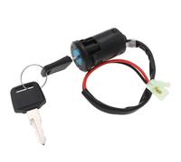 Ignition Barrel Engine Start For ATV Go Kart Scooter Motorcycle 1pcs 2/4 Wires Pins Ignition Start Switch Lock Key(2 Wires Male Plug1)