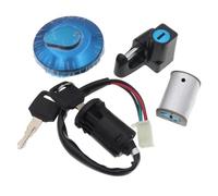 Ignition Barrel Engine Start For Monkey Z50 50A Z50J Z50R Bike 4 Wire Ignition Switch Kit Fuel For Tank Lock Key Cap Helmet Seat