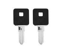 Ignition Barrel For Sportster XL 1200 1988-2015 883 1970-2015 For Roadster For Super Motorcycle Black Uncut Ignition Key Blade Blank 2PCS