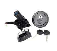 Ignition Barrel Key Compatible With D-Tracker For KLX125 For KLX250 For KLX250S For KLX250SF 2001-2014 Motorcycle Ignition Switch Lock Fuel Cap Tank Cover Key Set