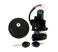 Ignition Barrel Key Compatible With For KLX250 For D-Tracker 2001-2014 For KLX125 For D-Tracker 2010-2014 1 Set Motorcycle Ignition Switch Fuel Cap Cover Lock