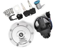 Ignition Barrel Switch Lock Compatible With CBR600 1991 1992 1993 1994 1995 1996 1997 1998 Motorbike Ignition Switch Accessories Lock Gas Cap Key Set Cover 35100-MR8-027