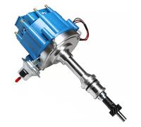 Ignition Blue Cap Distributor W/ 65K Coil 1030213 Fit For Ford Small Block 260 Car Distributor