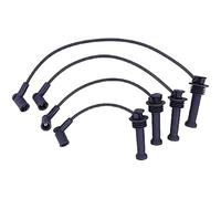 Ignition Cable, 4PCS Spark Plug Ignition Lead Wire Set, Spark Plug Wire for Ford C max Mk2 Focus Mk3 Mondeo Mk4 Fiesta Mk5 C30 S40 V50 Mazda 2 1335377 Volvo C30 533