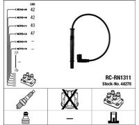 Ignition Cable/Connecting Parts NGK 44278 for DACIA NISSAN RENAULT