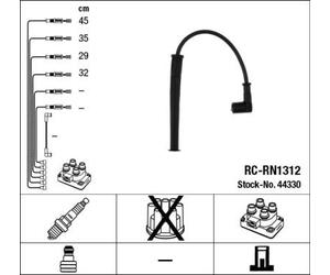 Ignition Cable/Connecting Parts NGK 44330 for NISSAN RENAULT