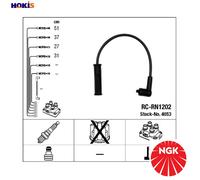 IGNITION CABLE KIT 4053 FOR RENAULT K7M790/703/702 1.6L 4cyl MEGANE I