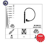 IGNITION CABLE KIT 44278 FOR RENAULT CLIO/SYMBOL THALIA D4F712/728/706 1.1L