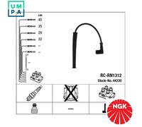 IGNITION CABLE KIT 44330 FOR RENAULT D7F720/710/722/746/726 1.1L 4cyl CLIO II