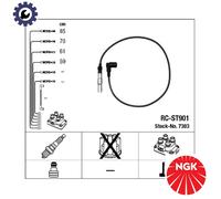 IGNITION CABLE KIT 7303 FOR VW SEAT ALD/AUC/AER/ANV/ALLAUD/AKK/APQ/AKVAEX 1.4L