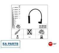 Ignition Cable Kit for RENAULT CLIO KANGOO LOGAN MEGANE NGK 4053