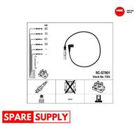 IGNITION CABLE KIT FOR VW DERBY III CLASSIC LUPO POLO NGK 7303