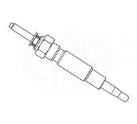 Glow plug 886018 ERA for MITSUBISHI PROTON HYUNDAI