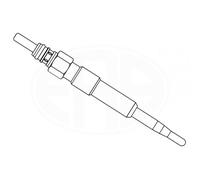 Ignition Candle MDC067Q 74240 N10 591 601 N10591608 9826 N10591604